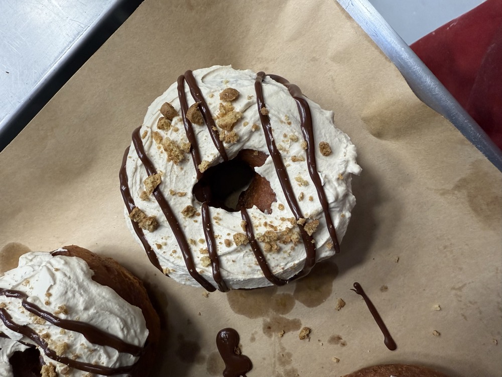 Smores donut